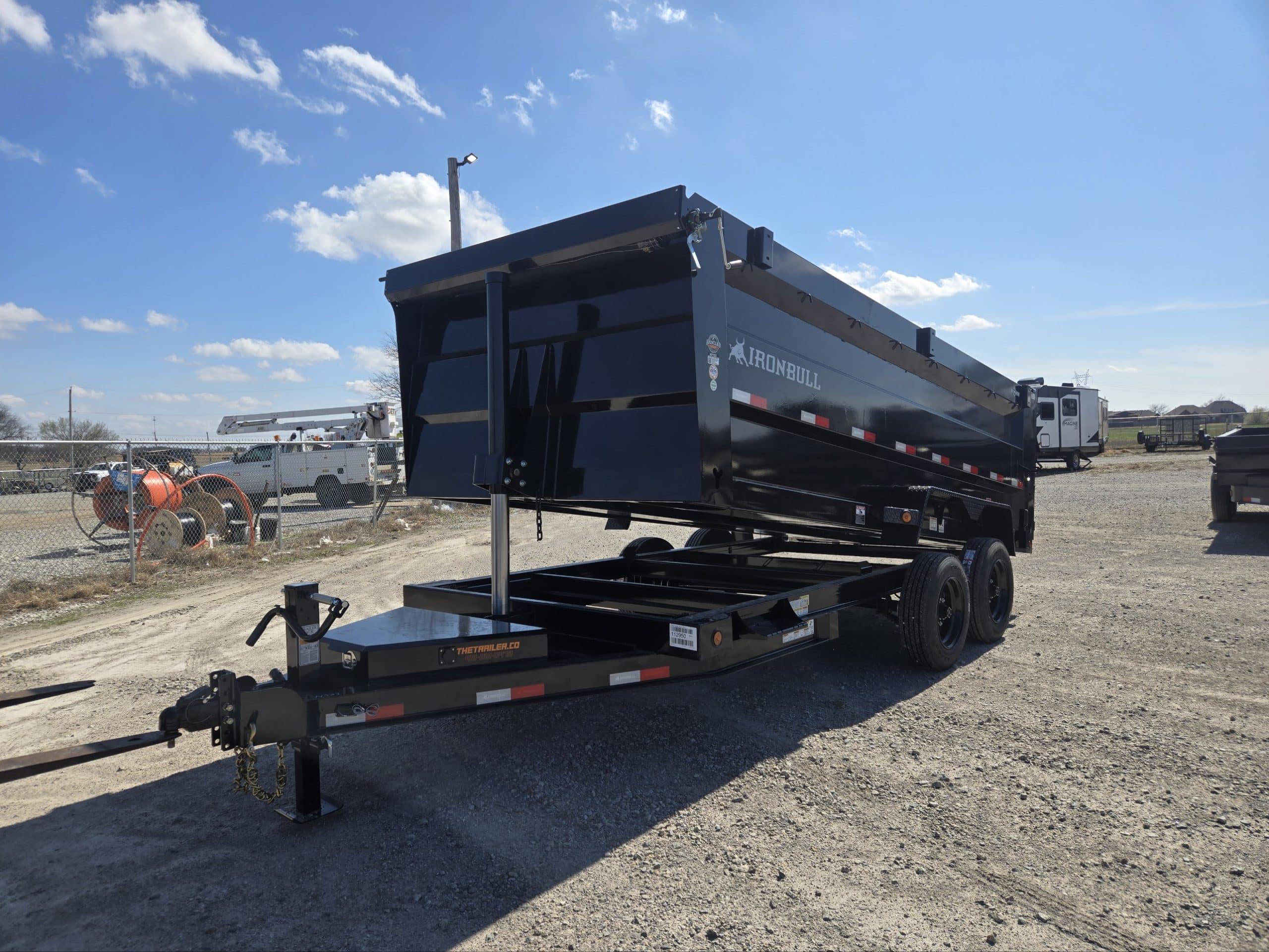 2026 IronBull DTB 7×16 Dump Trailer
