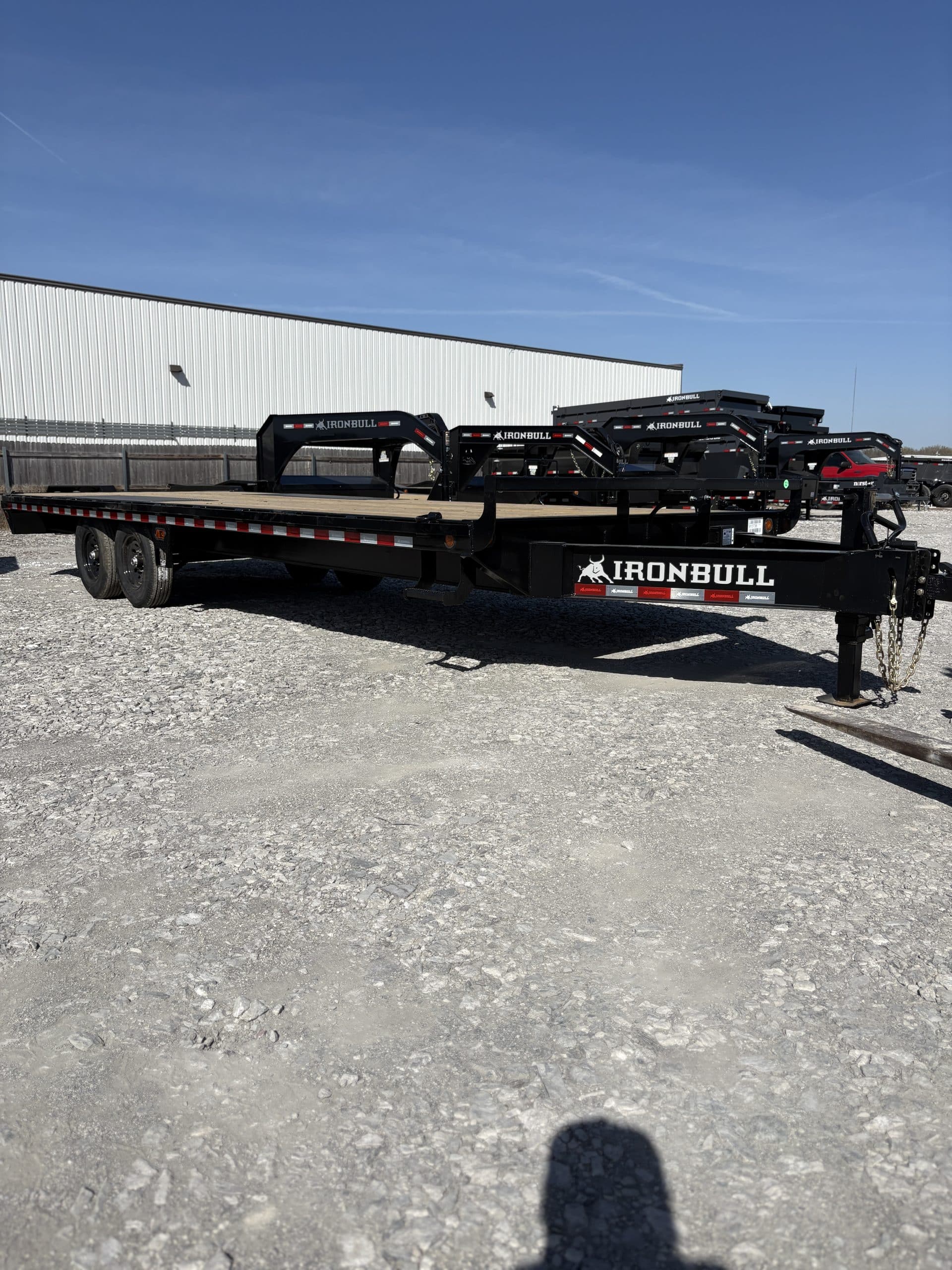2026 IronBull FDP 8.5×24 Deckover Trailer