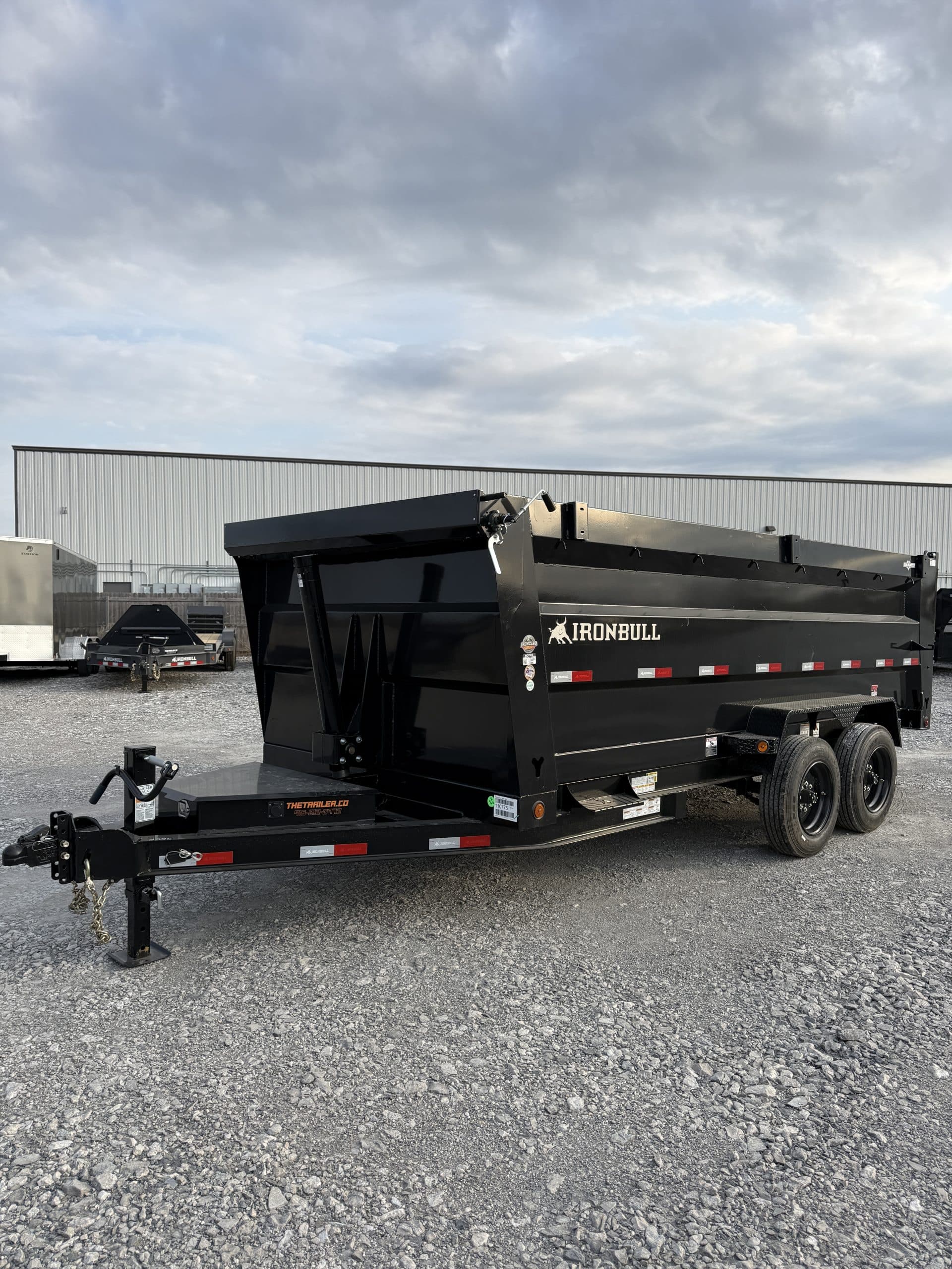 2026 IronBull DTB 7×16 Dump Trailer