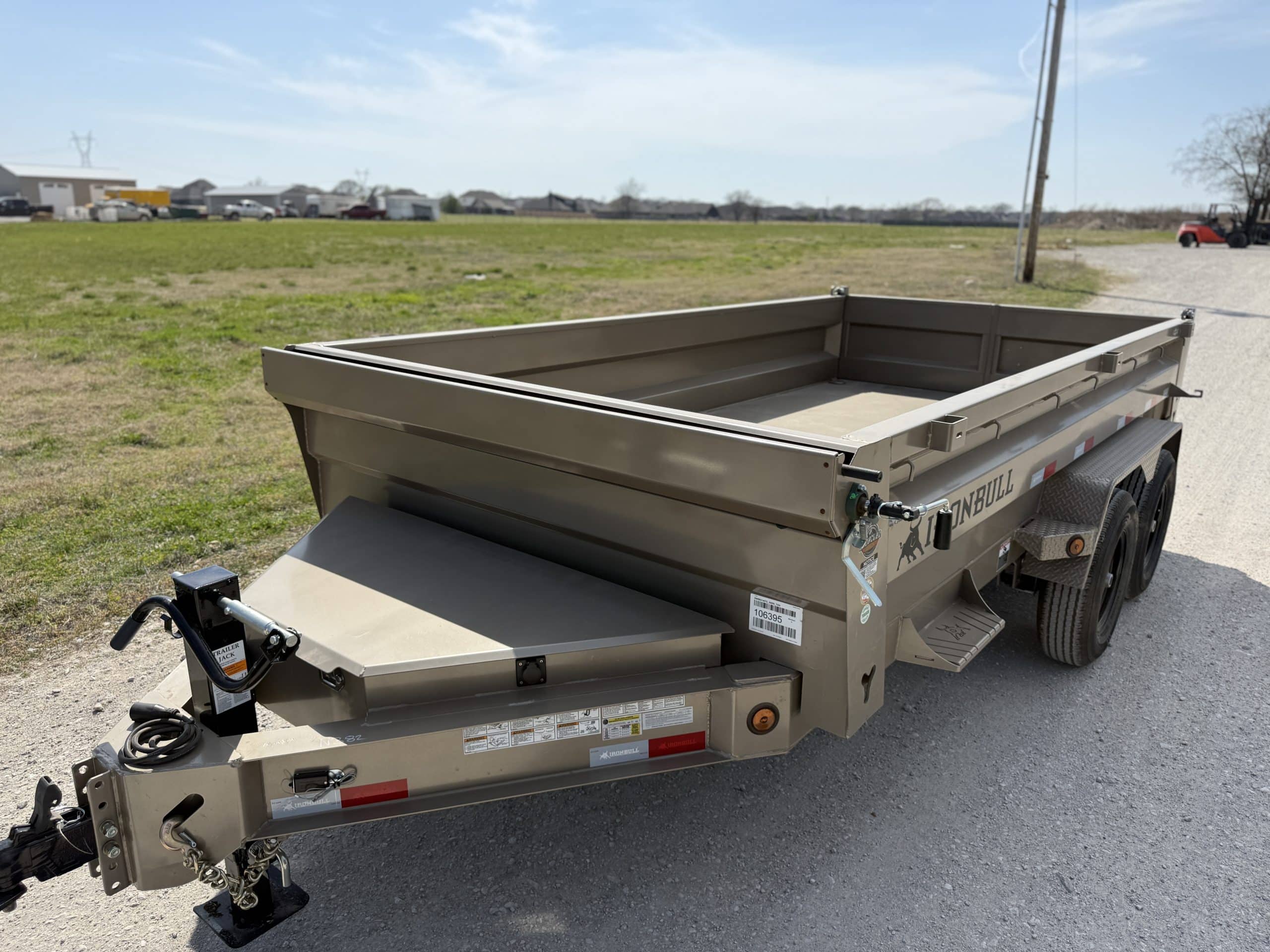 2026 IronBull DWB 7×14 Dump Trailer
