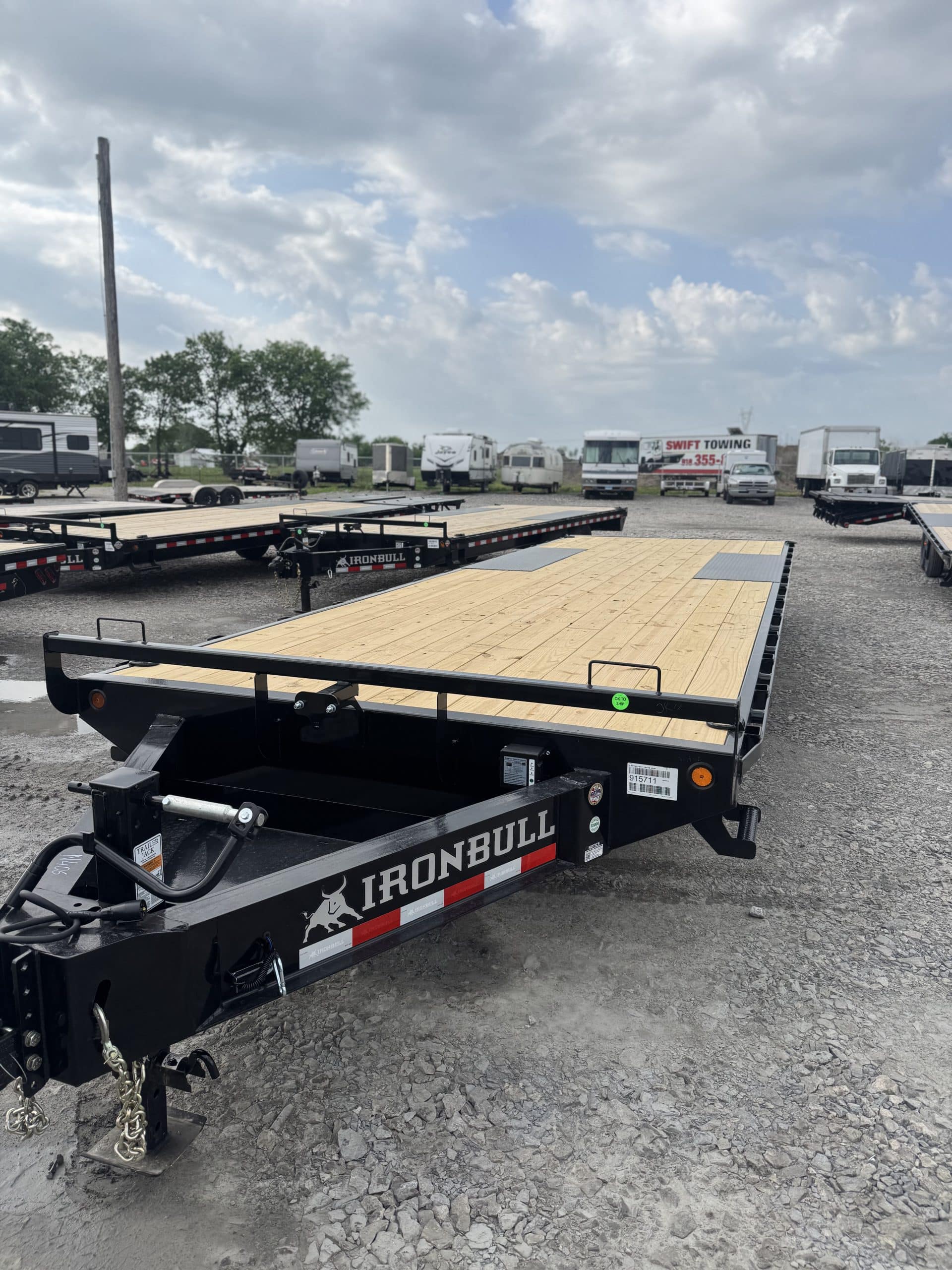 2026 IronBull FDP 8.5×26 Deckover Trailer